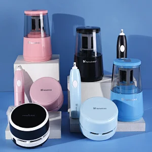 Tenwin 8082 Factory Direct High Quality Back To School Gift Electric Pencil Sharpener Boxed Stationery School Gift Set