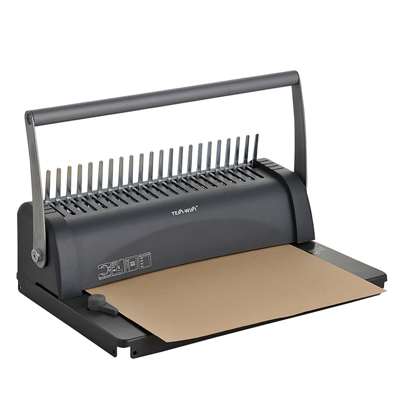 Tenwin 3101 Hot Sale Heavy Duty A4 Manual Comb Binding Machines For Office Use