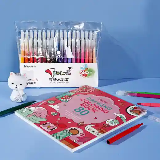 watercolor brush drawing brush