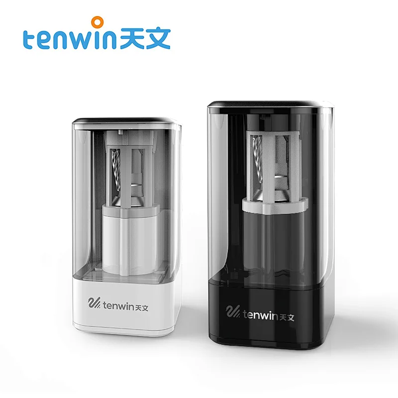 Tenwin 8006 New Products Durable Auto Stop Electric Pencil Sharpener For Artist Office Supplies