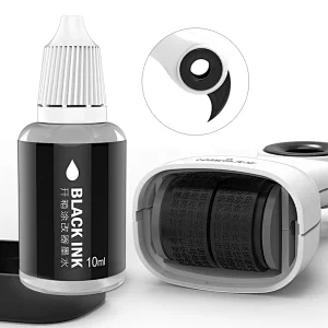 Tenwin 7605 Plastic Custom Cinfidencial Security Tamper Sticker Roller Stamp Invisible Ink