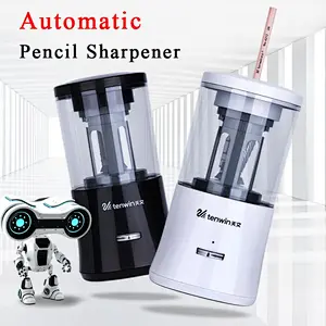 Tenwin 8018 USB Rechargeable Automatically Feed Auto Eject Fast Sharpening Knife Electric Pencil Sharpener For Office