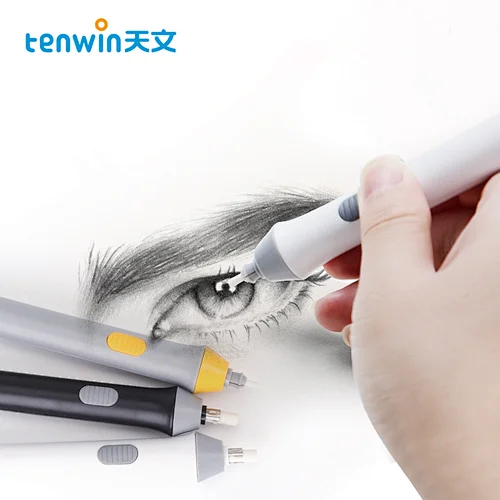 Tenwin 8302 Cheaper Price Student Supplies Convenient Used Electric Battery Operated Eraser