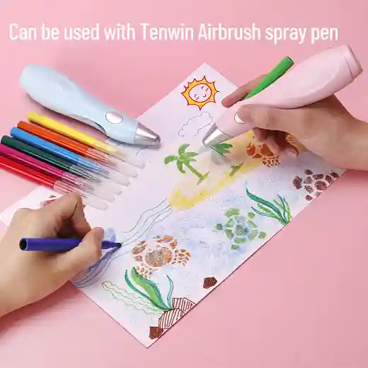 watercolor marker pens