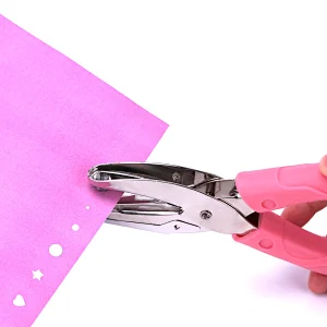Tenwin 4120 Hand Hold Various Shapes Single Paper Mini Hole Punch Puncher