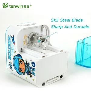 Tenwin 8003 Wholesale Use Battery Funny Automatic Pencil Sharpener For Kids
