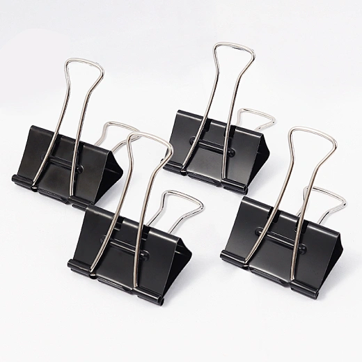 folder with clip binder