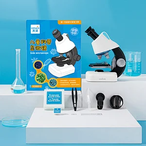 Tenwin 3002 Popular Design Portable 100~1200X Science Children Price Educational Student Children's Toys Microscope For Kids