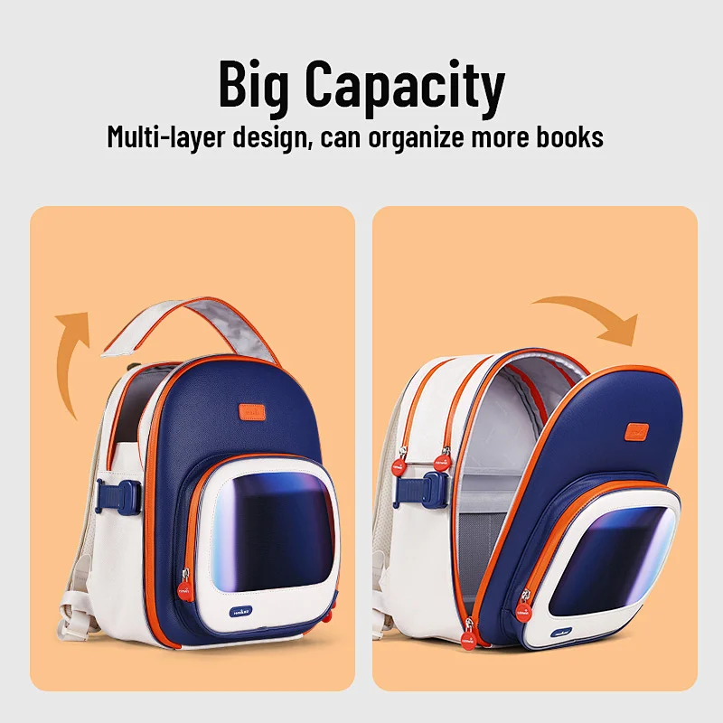 Tenwin 4665 Hot Selling Student Waterproof Backpack Kids School Satchel Children Spine Protection Bags Schoolbags