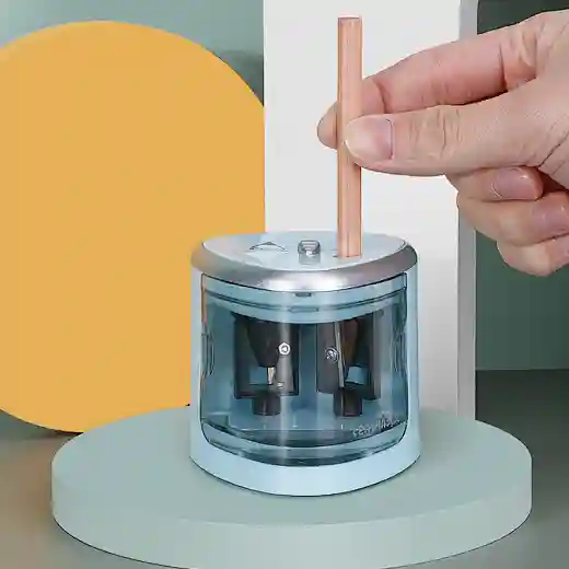 hole metal pencil sharpener