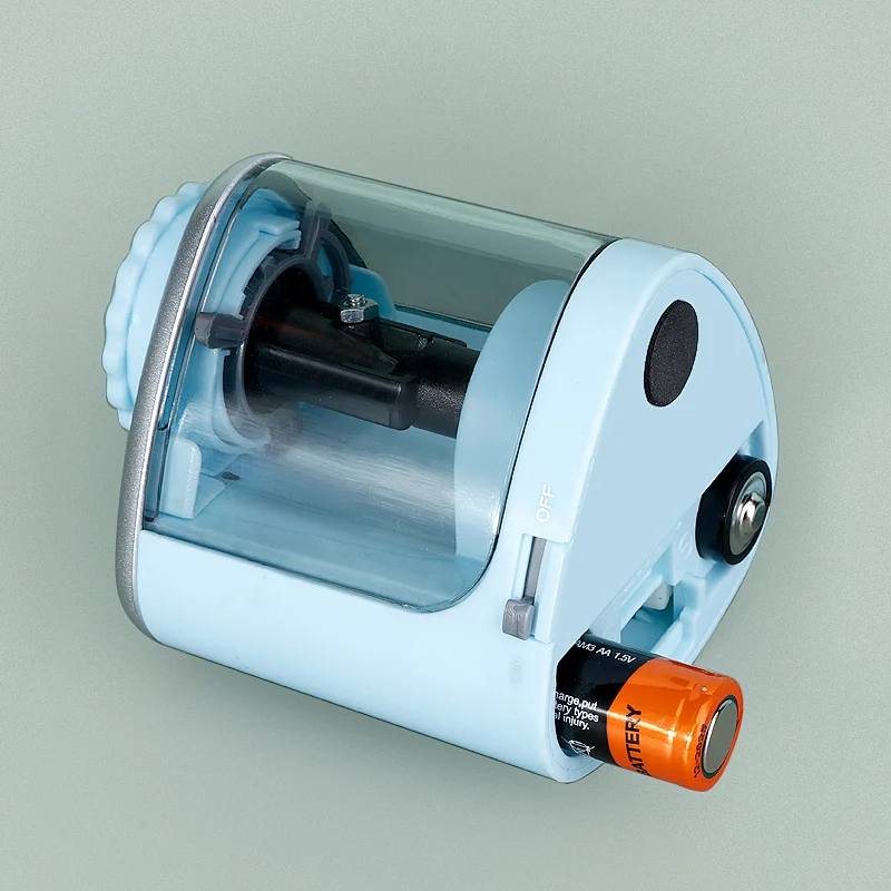 Tenwin 8005 Best Selling Wholesale Retail Battery Operated Electric Pencil Sharpener Mini Desk Stationery