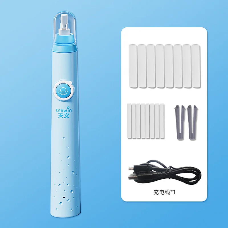 Tenwin 9101 New Product Cute Rocket Battery Operated Electric Eraser Pencil Rubber