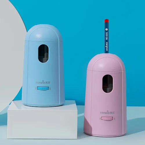 Tenwin 8066 New Arrival Automatic Dual Power Supply Pencil Electric Heavy Duty Sharpeners School Supplies For Student Kids