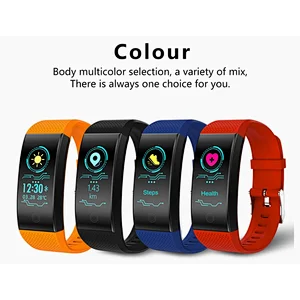 Fitness Tracker Smart Bracelet Watch with Heart Rate Monitor IP68  Waterproof  Smart Band for Men and women