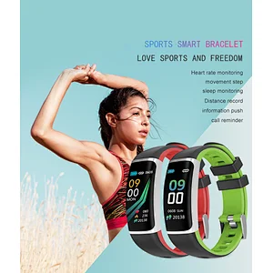 Smart Bracelet Fitness Tracker  Watch with Heart Rate Monitor