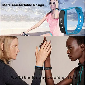 Fitness Watch Smart Bracelet Bluetooth IP66 Waterproof Alarm Clock Pedometer Step Counter  TLW05