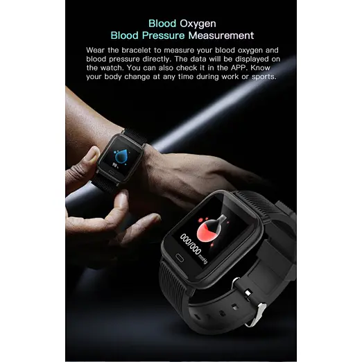 IP67 Waterproof Inteligente Heart Rate Monitor Sport Activity Smart Wristband Smart Bracelet Watch Band Fitness Tracker