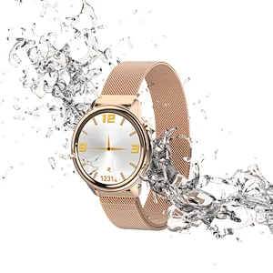 Vivistar new trending luxury lady smart watch F80 heart rate sleep fashion women smartwatch reloj inteligente
