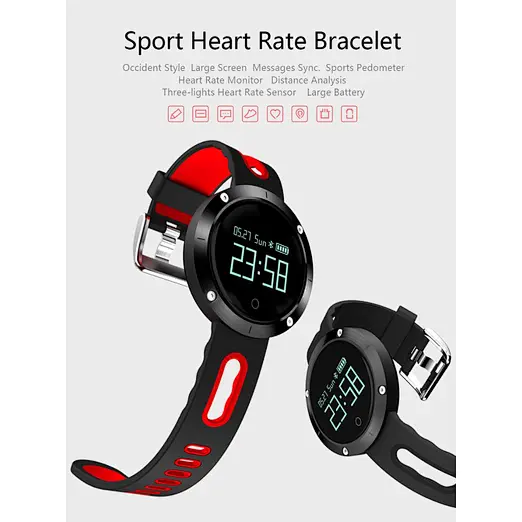 2019 New Arrival Fitness Tracker Smart Fitness Watch with Heart Rate Monitor Sport Smart Watch  Blood Pressure Monitor