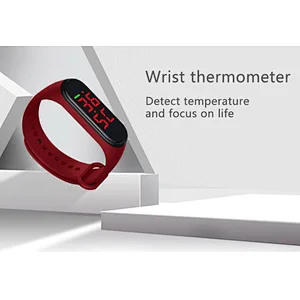Newest Smart Bracelet Measuring Medical Body Temperature Smart Watch Thermometer 2020
