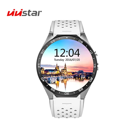 KW88 PRO 3G WiFi Smart Watch Cell Phone SIM Card with GPS Camera Heart Rate Monitor Google map