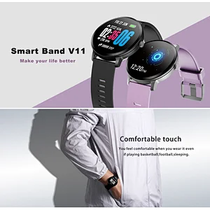 Bluetooth Smart Watch Anti-Lost  Smartwatch for Android IP67 Waterproof Long Standby Heart Rate Blood Pressure Fitness Tracker