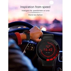Smart Watch E3 IP68 Waterproof Full Touch Screen Smartwatch Heart Rate Monitor Blood Pressure Watch Bands BT Digital Watches