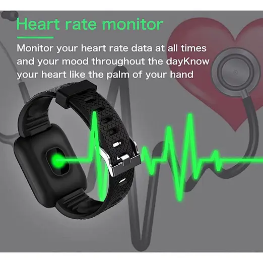 116 Smart Bracelet Alarm Reminder Sleep Monitor Smart Wristband Fitness Watch Smart Watch