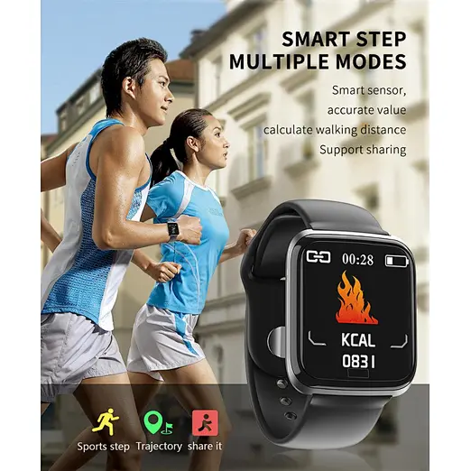 CY05 Waterproof Smart Watch with Camera Heart Rate Monitor Blood Pressure Health 1.3 Inch Color Screen Sport Smart Bracelet