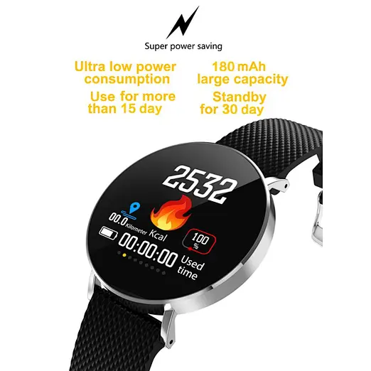 Smart Watch for Android iOS Phone Activity Fitness Tracker Watches Health Exercise Smartwatch with Heart Rate Sleep Monitor