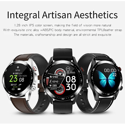 E12 Sport Waterproof Wristwatches Android ios Smartwatch Bluetooth Call fitness Round Smart Watch with sports for men and women