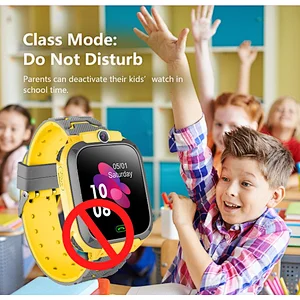 Wholesale 2G GSM SIM Card kids smartwatch SOS LBS Location Tracker Antil-lost Waterproof Smart watch For Children With HD Camera
