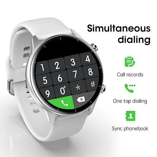 BIS Certificate Smart Watch Fitness Track Heart Rate Monitor IP68 Waterproof Smart Watch Answer Call Wristwatch