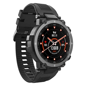 Kospet Raptor Outdoor Smart Watch IP68 Waterproof Rugged 1.3 Inch Smartwatch 30 Days 20 Sports Modes Original Creative UI Watch