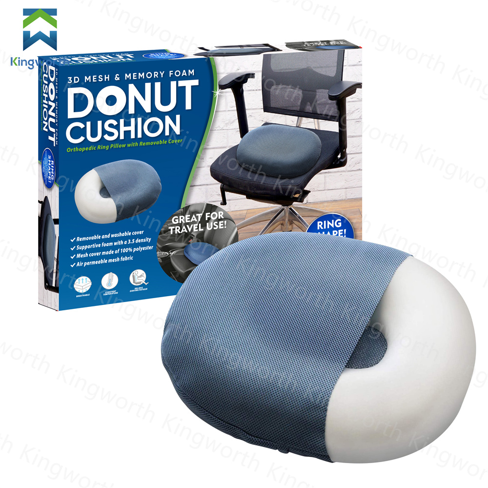 Orthopedic Ring Memory Foam Cushion Donut Cushion For Relief