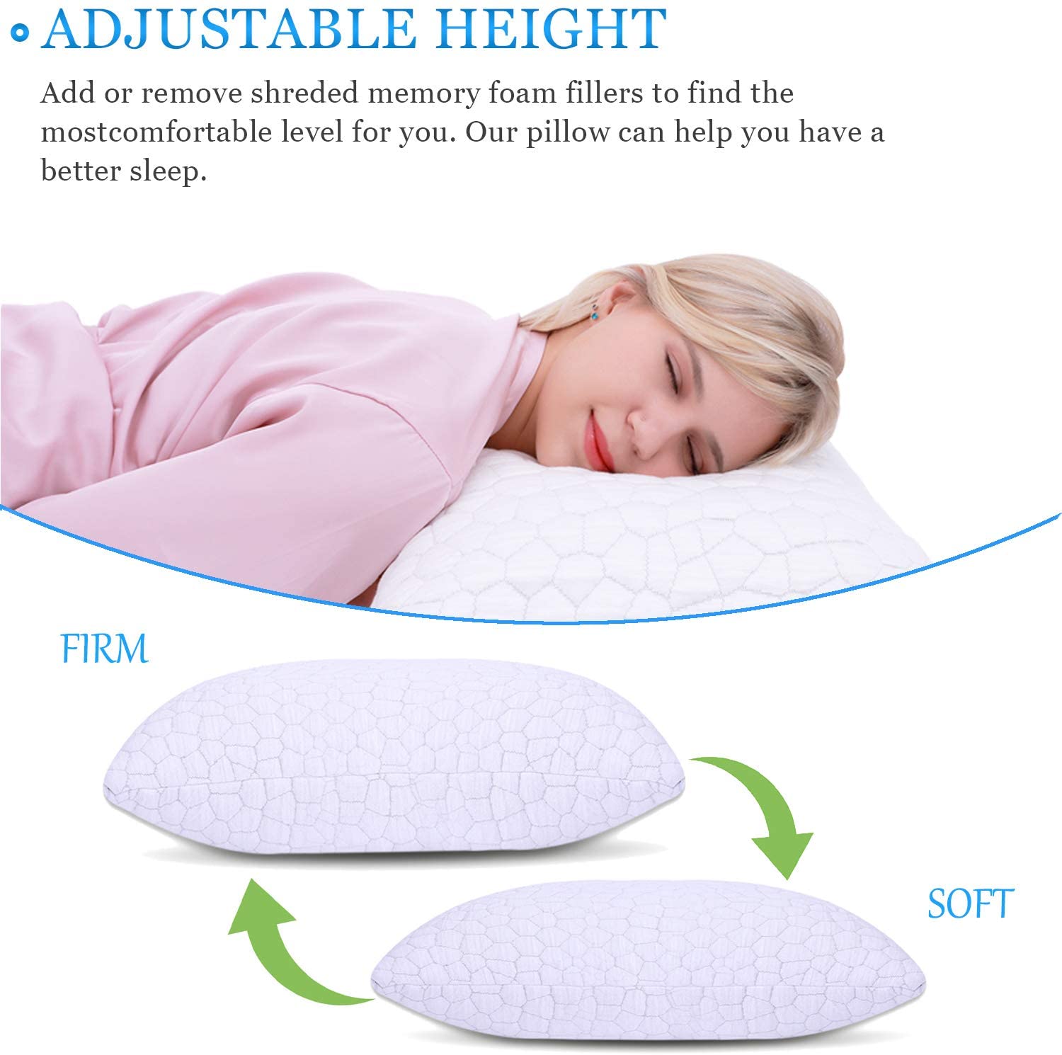 Buy Wholesale China Memory Foam Pillow, Cooling Pillow For