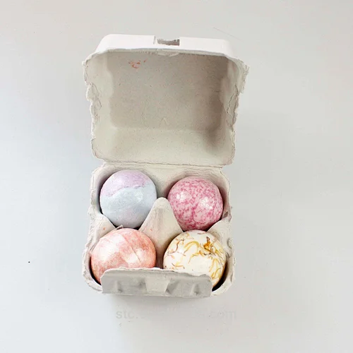 Natural handmade fizzy bath bomb set for sale