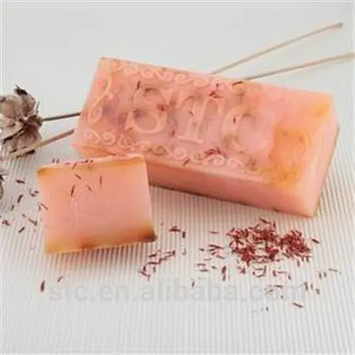 Safflower moisturizing skin  whitening soap private label custom bath soap suppliers