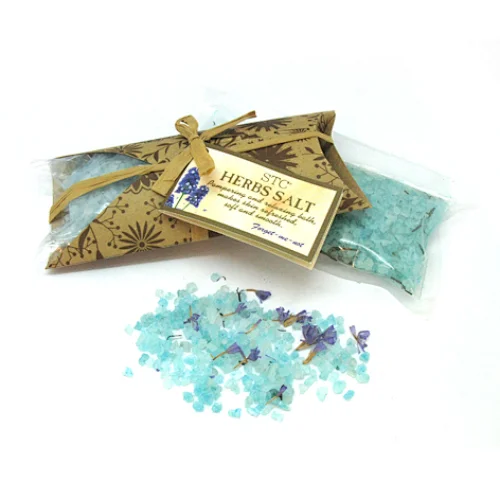 Free sample  body care scented organic spa  bath salt