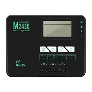 Contrôleur de charge 20A MPPT 12/24V automatique