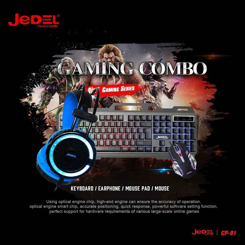Wired gaming 3 in 1 combo