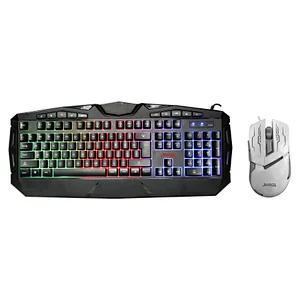 Wired Led light keyboard and mouse combo