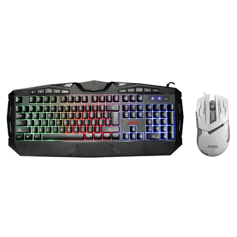 Wired Led light keyboard and mouse combo