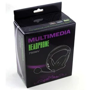 wired computer headphone
