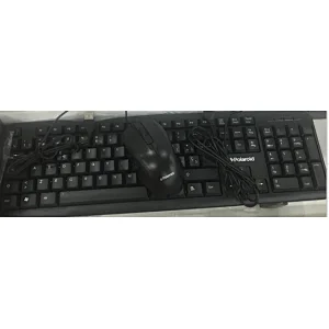 Wired keyboard and mouse combo