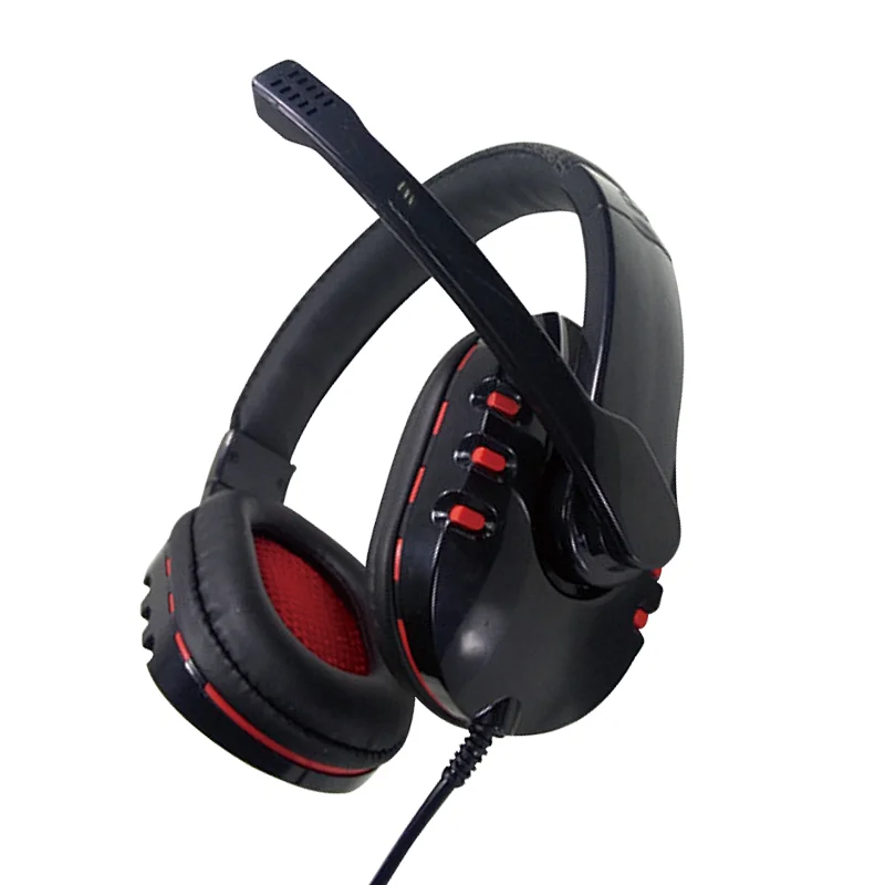 wired computer headphone