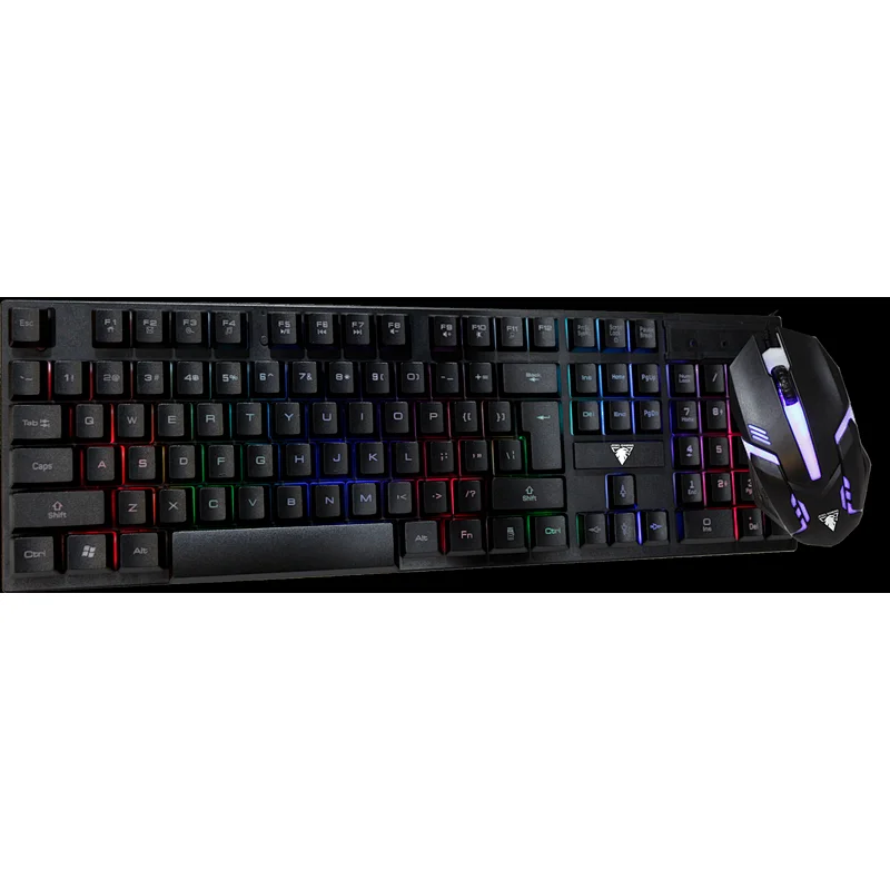 Wired keyboard mouse combo