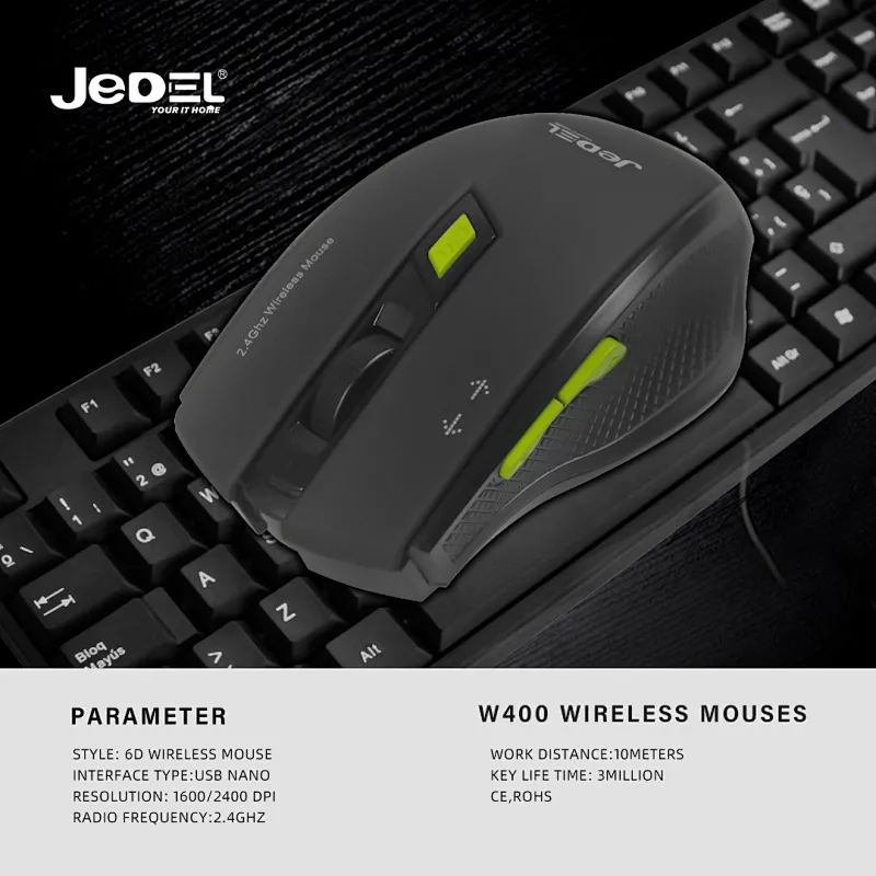 Mouse discount jedel inalambrico