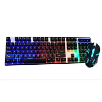 Wired keyboard mouse combo