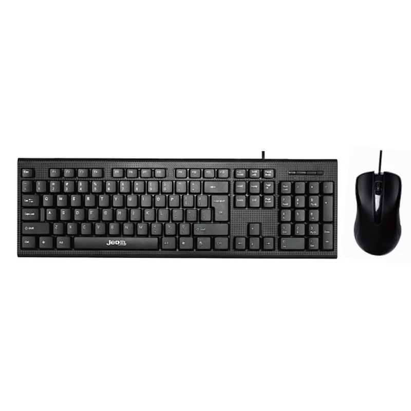 Wired keyboard and mouse combo